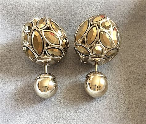 dior lucky star locket tribal earrings|Dior Tribales .